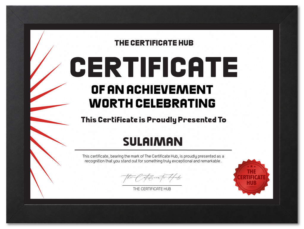 ACHIEVEMENT WORTH CELEBRATING