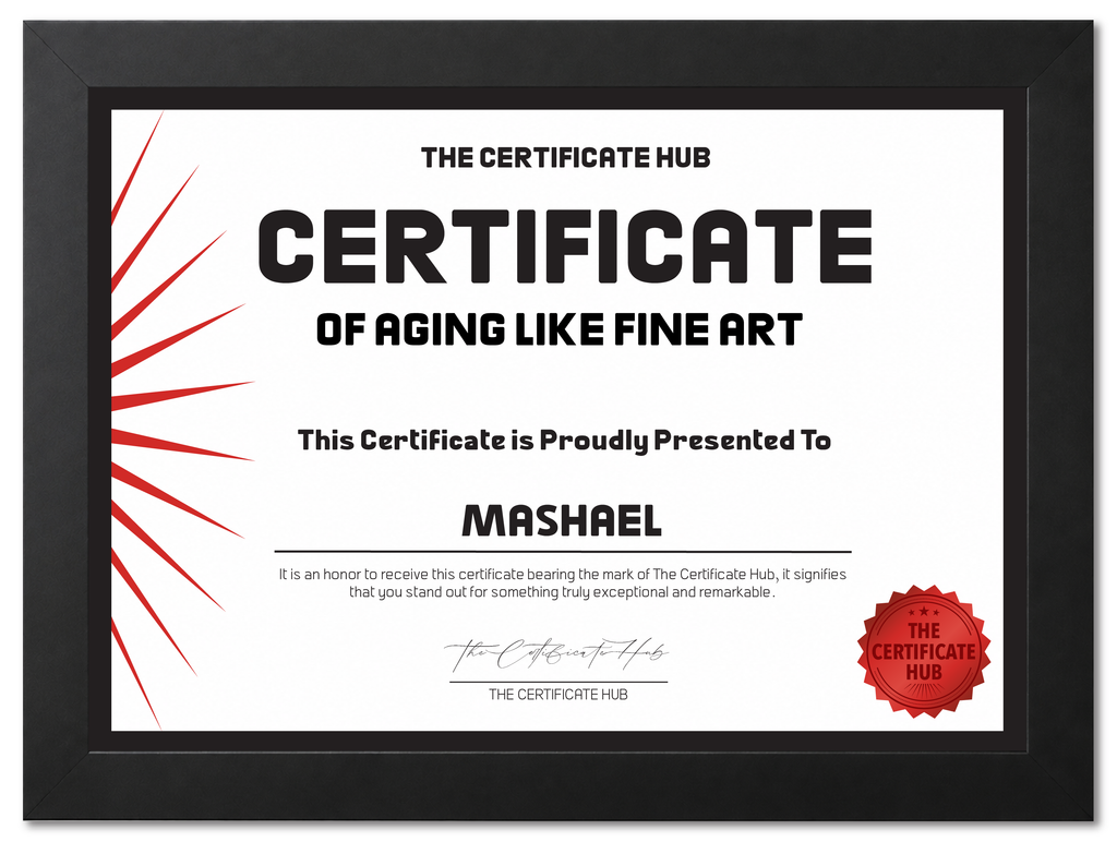AGING LIKE FINE ART