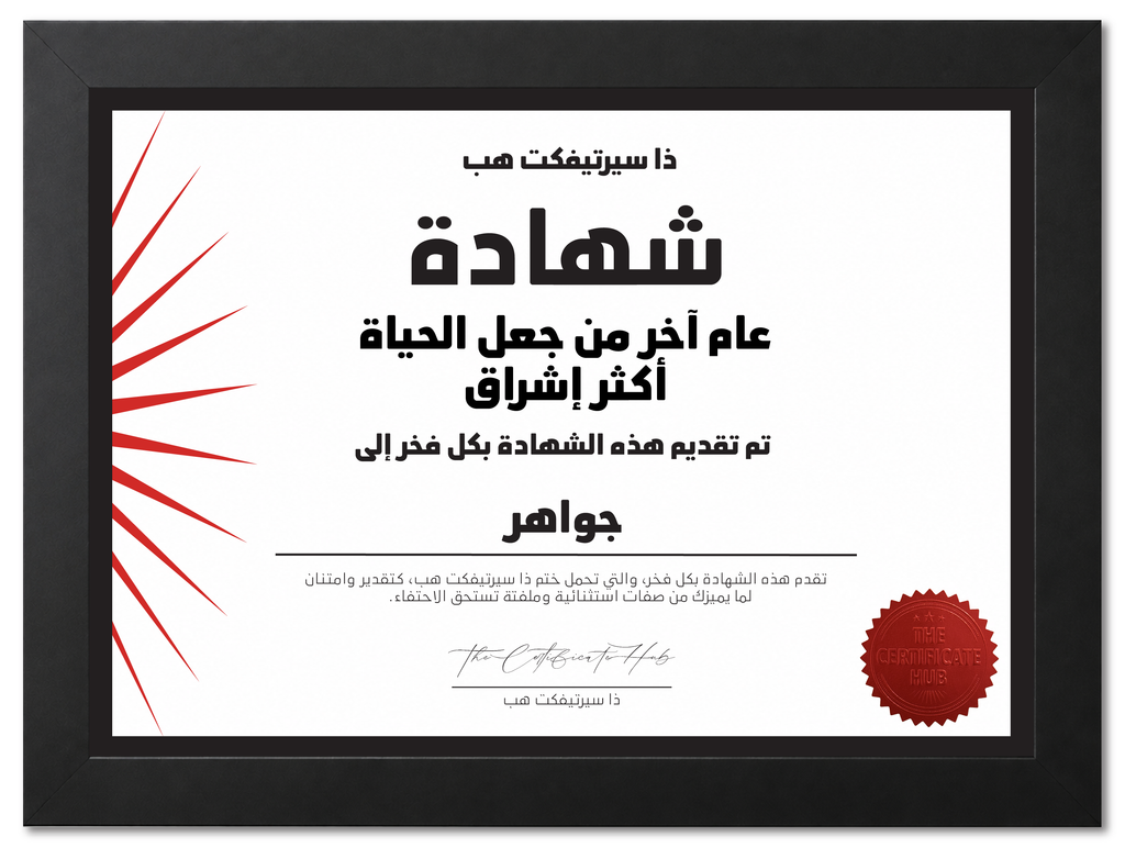 عام آخر من جعل الحياة أكثر إشراق