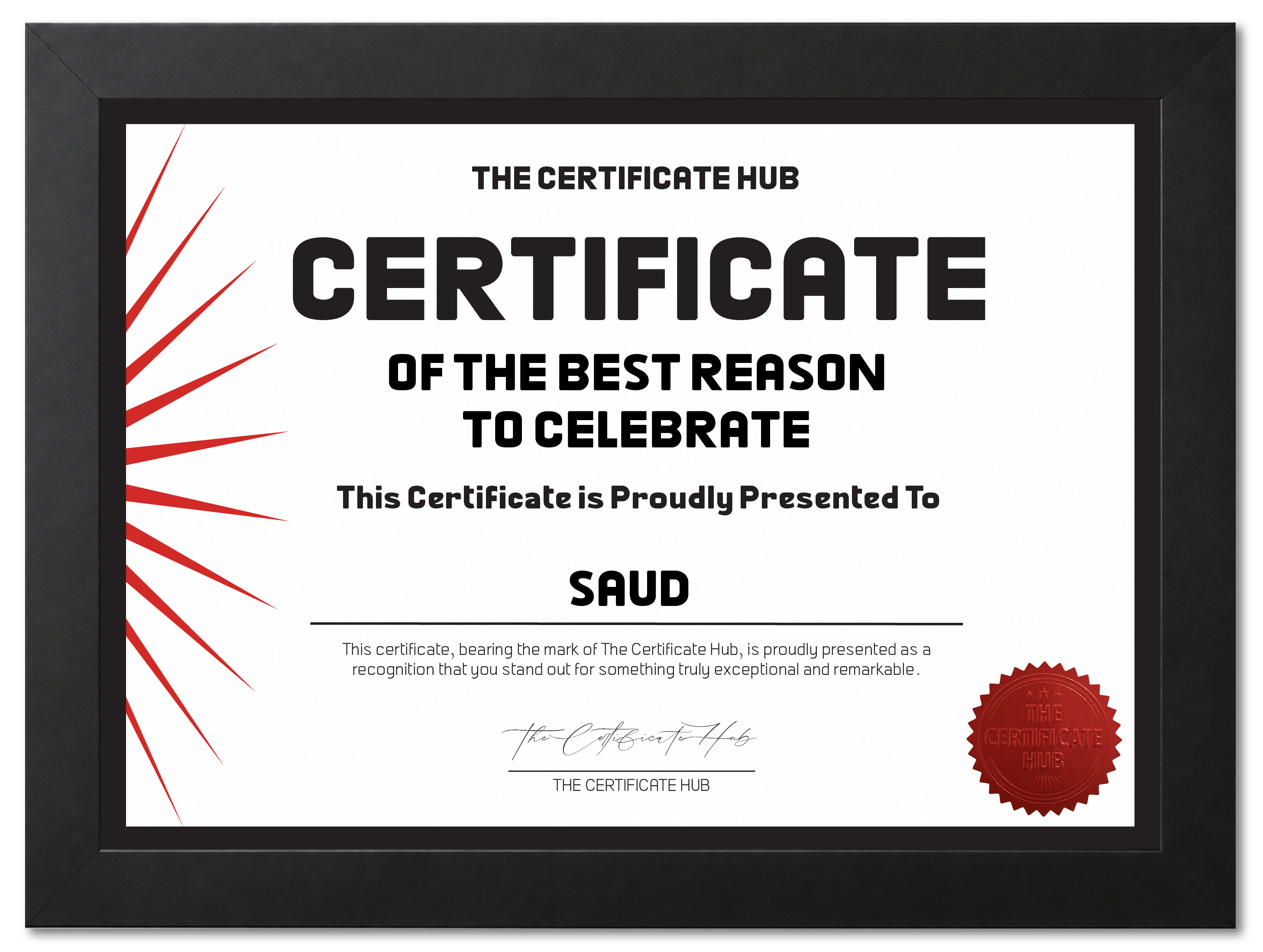 BEST REASON TO CELEBRATE