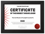 BIGGEST MOVIE LOVER