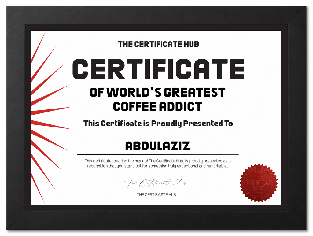 WORLD'S GREATEST COFFEE ADDICT