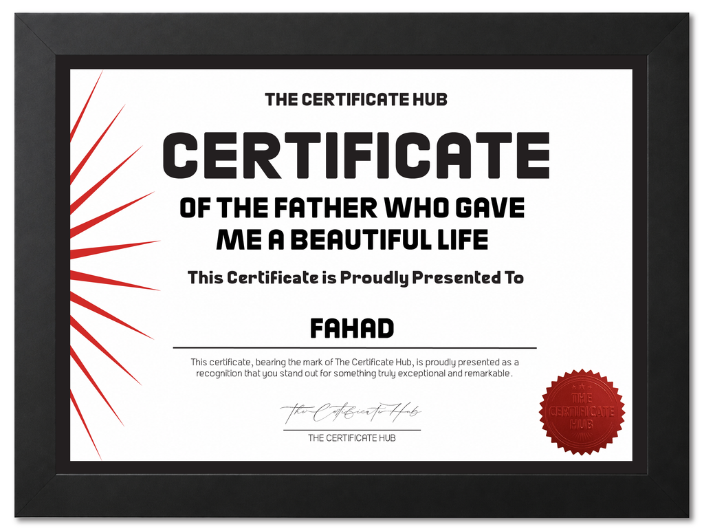 FATHER WHO GAVE ME A BEAUTIFUL LIFE
