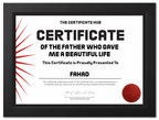 FATHER WHO GAVE ME A BEAUTIFUL LIFE