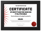 GRATITUDE FOR MAKING IT ALL POSSIBLE