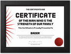 MAN WHO IS THE STRENGTH OF OUR FAMILY