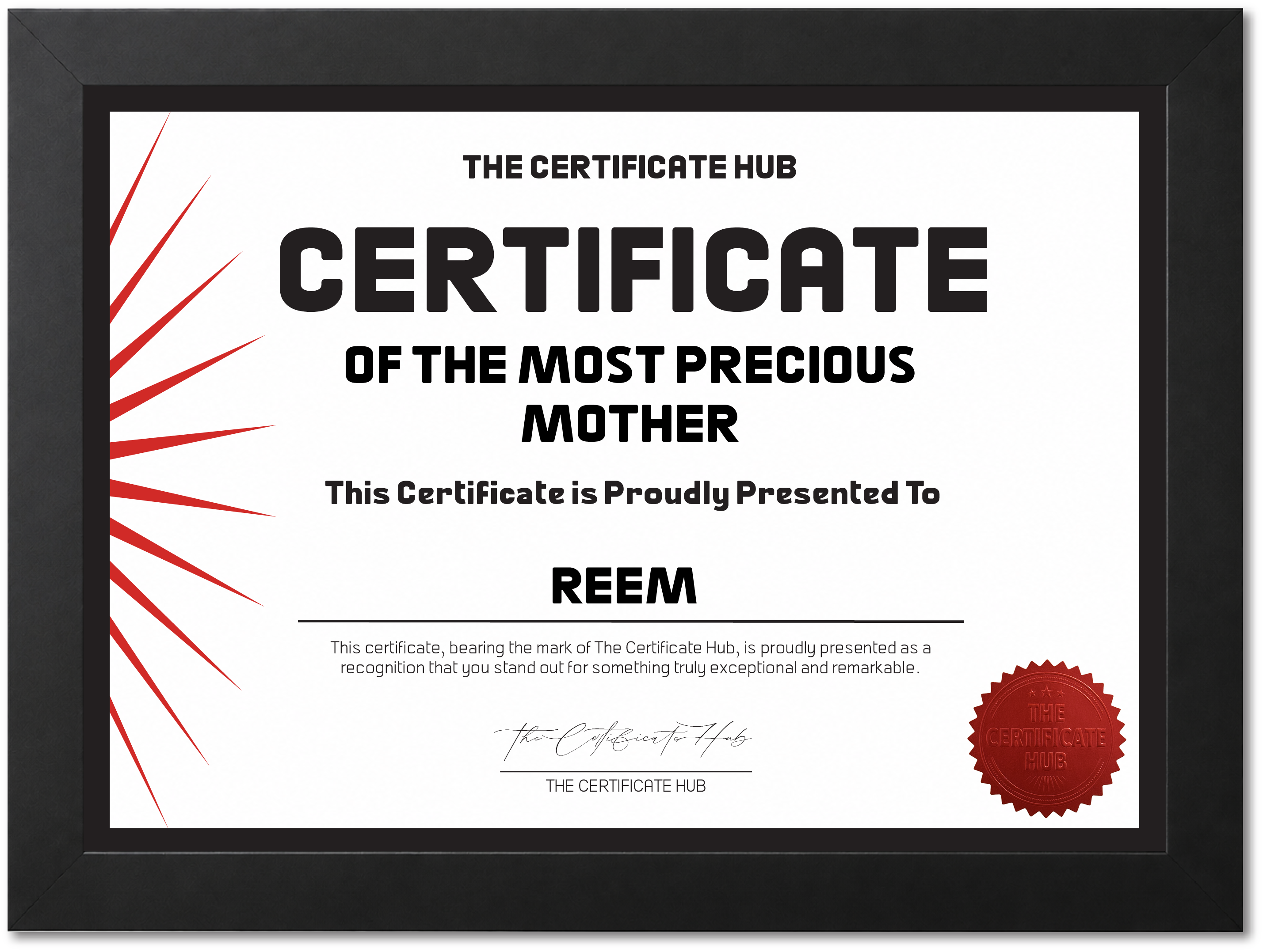 MOST PRECIOUS MOTHER