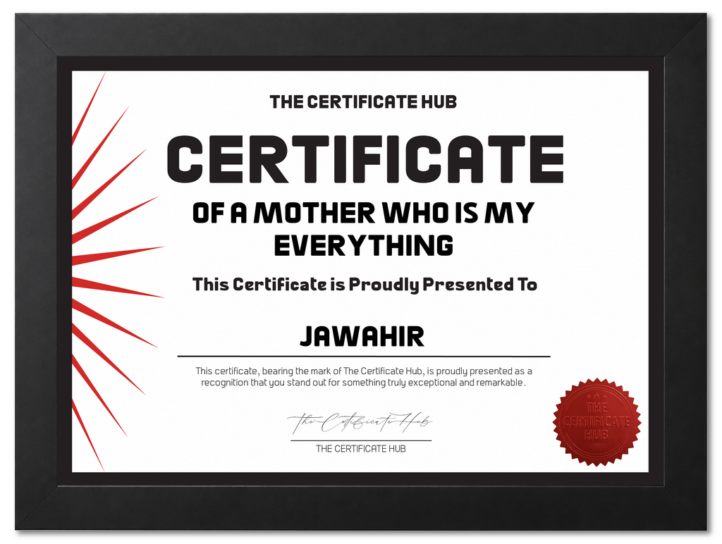 MOTHER WHO IS MY EVERYTHING