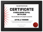NEW HOME TO FILL WITH LOVE