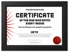 ONE WHO RATES EVERY MOVIE