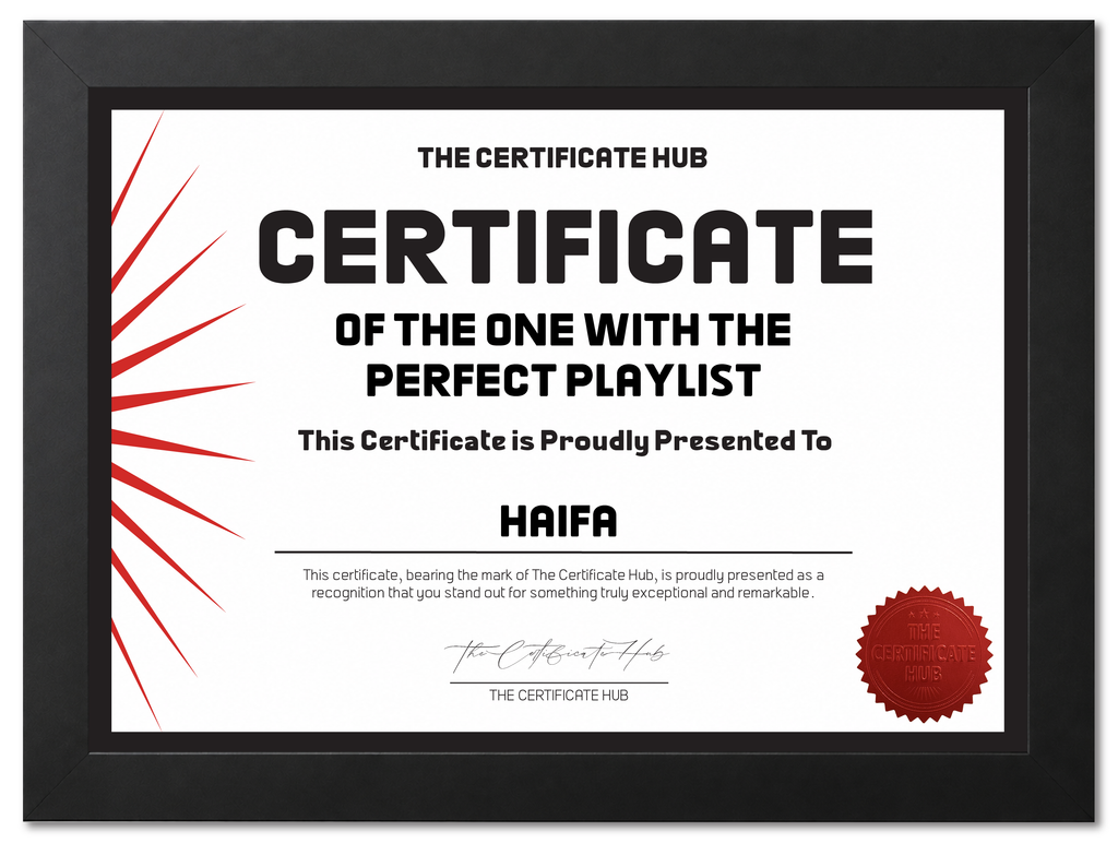 ONE WITH THE PERFECT PLAYLIST