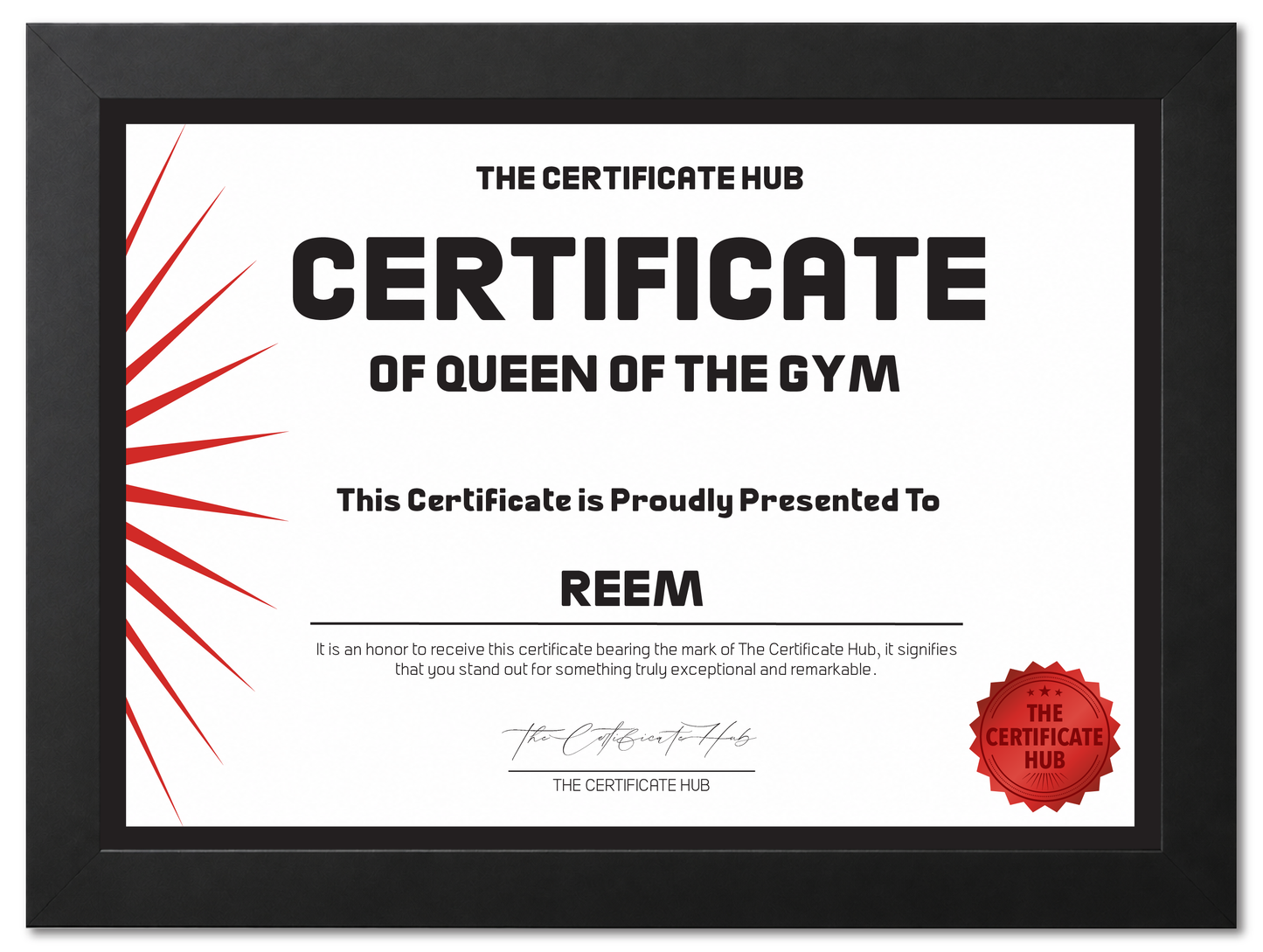 QUEEN OF THE GYM